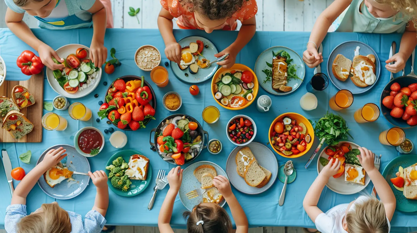 Balanced Meal Plans for Growing Kids
