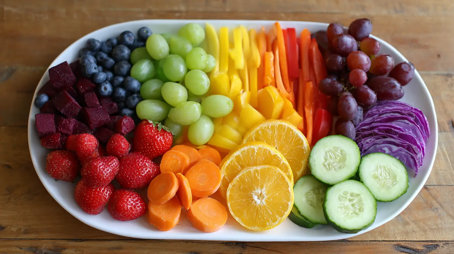Creating a Colorful Plate: The Importance of Eating the Rainbow