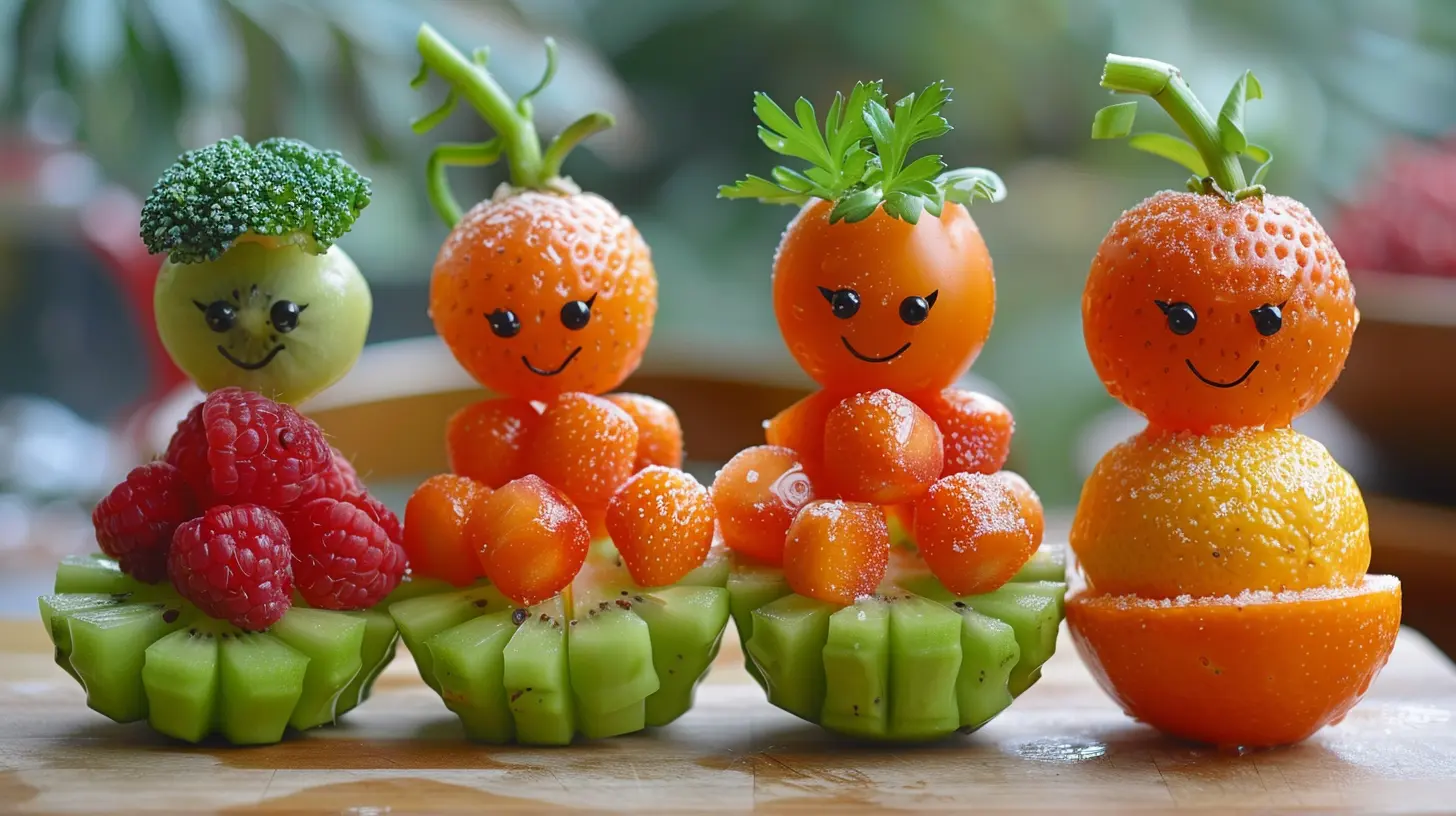 Creative Ways to Serve Fruits and Vegetables to Kids