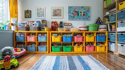 Creative Solutions for Organizing Toys and Art Supplies