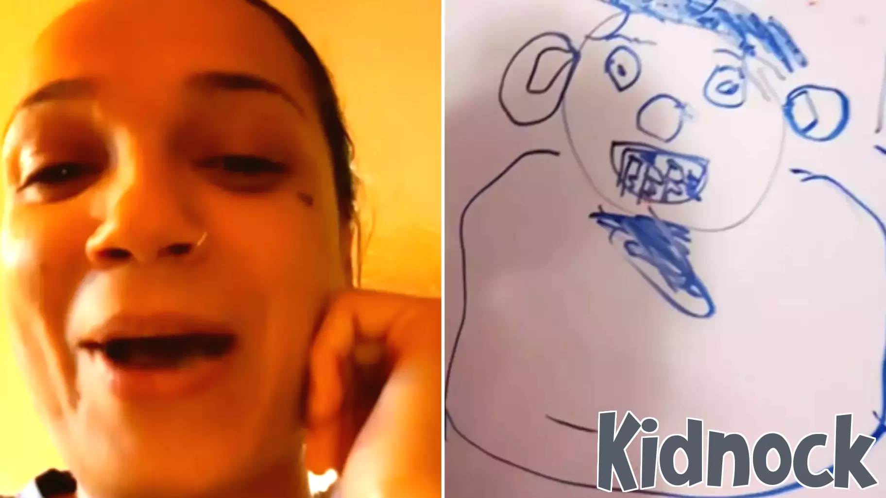 A Mother's Surprising Moment: Daughter's Artistic Interpretation