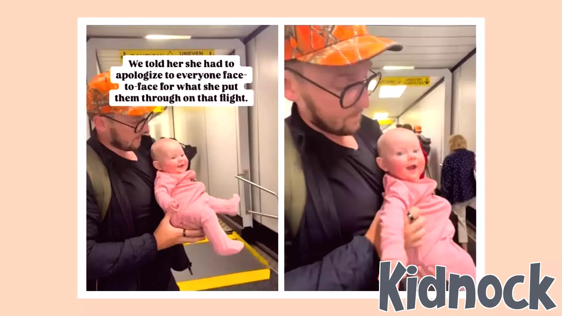 Baby's Apology Goes Viral After Long Flight