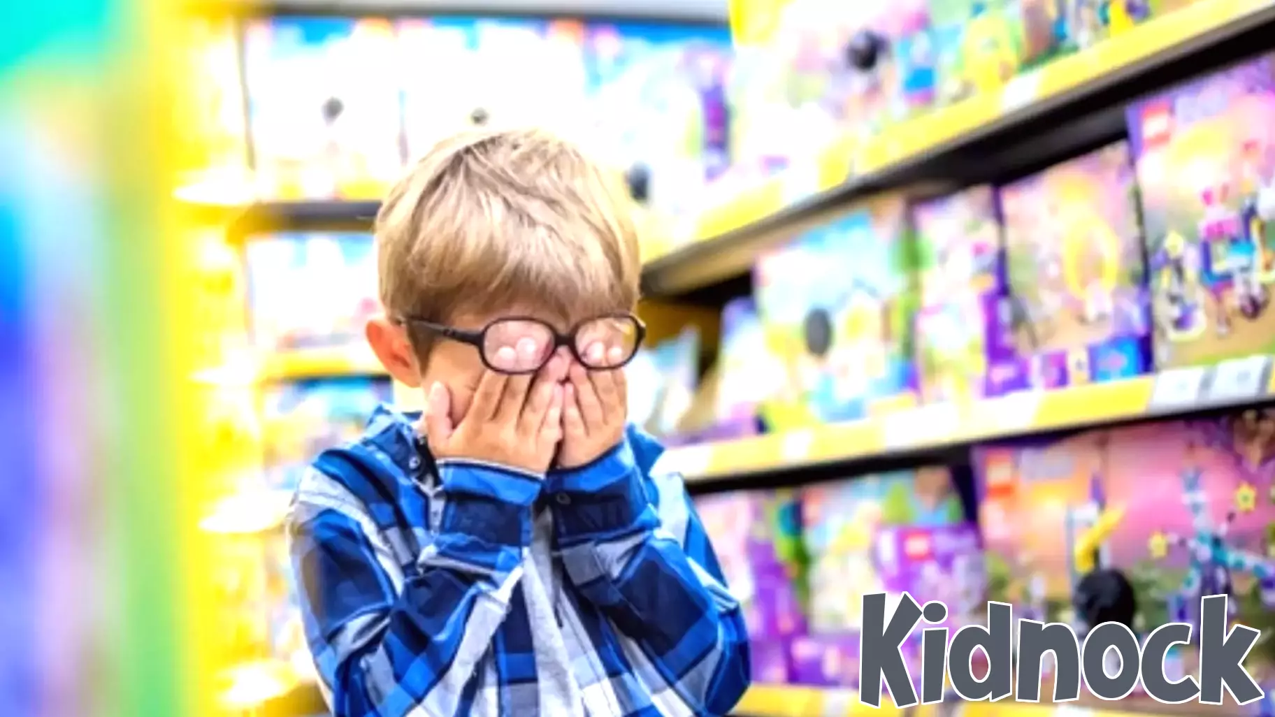 Her Son Refused to Put Away His Tablet at Checkout, So She Used a Classic Parenting Trick to Get Him Moving